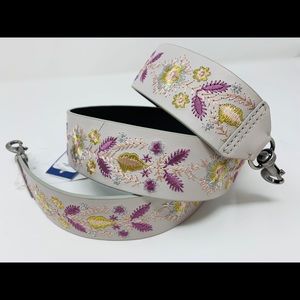 Rebecca Minkoff Embroidered Guitar Strap for Purse